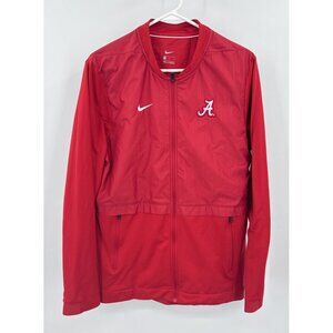 Nike Alabama Crimson Tide Dry Elite Sideline Jacket Full Zip Men's M Red